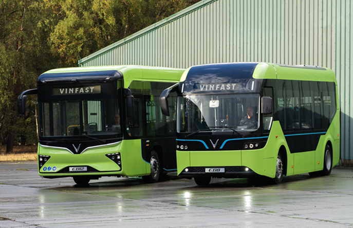 Vinfast wprowadza na rynek europejski dwa nowe modele autobusów elektrycznych