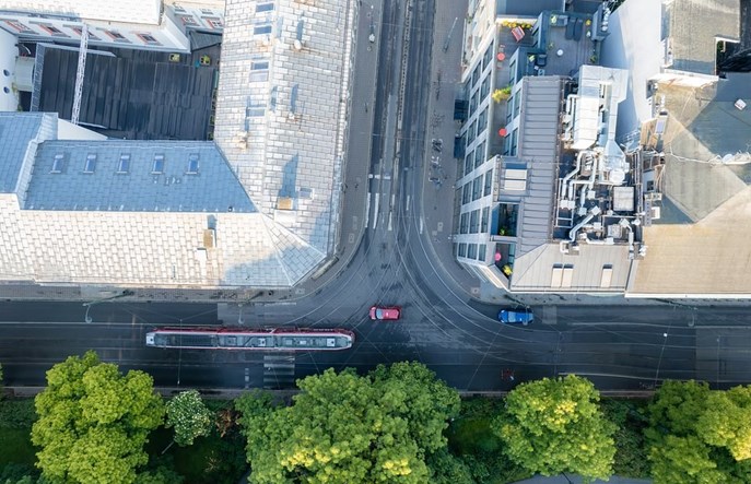 Remont torowiska przy krakowskich Plantach z zastosowaniem mat wibroizolacyjnych Epufloor