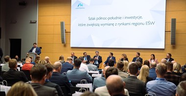 Warsocki (PKP Cargo), Hoppe (Port Gdynia), Cieślak-Wilk (CUPT), Pucek (DB Cargo) na Pomorskim Kongresie Transportu Intermodalnego! 