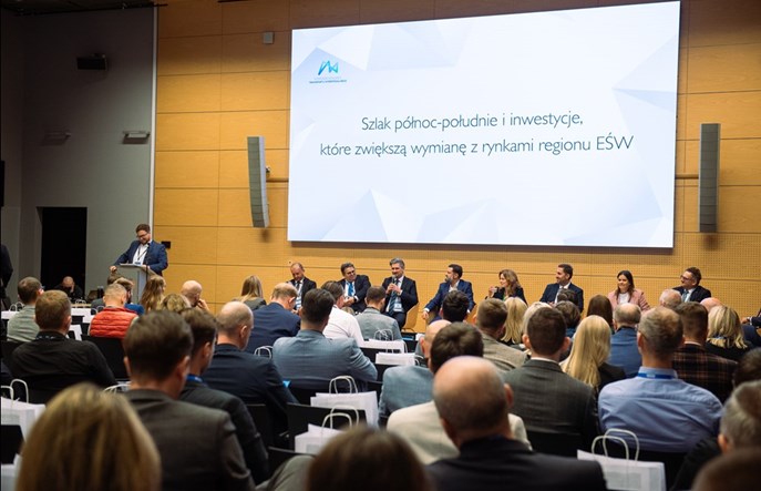 Warsocki (PKP Cargo), Hoppe (Port Gdynia), Cieślak-Wilk (CUPT), Pucek (DB Cargo) na Pomorskim Kongresie Transportu Intermodalnego! 