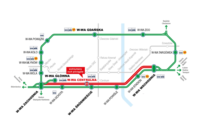 Warszawa Centralna zamknięta w listopadzie. Znamy szczegóły! [aktualizacja]