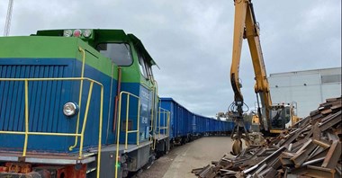 Recykling bez granic, czyli drugie życie szwedzkich szyn dzięki ArcelorMittal Poland   Recykling bez granic, czyli drugie życie szwedzkich szyn dzięki ArcelorMittal Poland