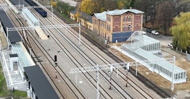 Stacja Olkusz już po przebudowie Stacja Olkusz już po przebudowie