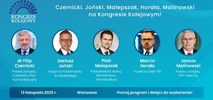 Klimczak, Adamczyk, Zdziarski, Czernicki, Malepszak, Horała, Wasilewska-Semail na XV Kongresie Kolejowym!