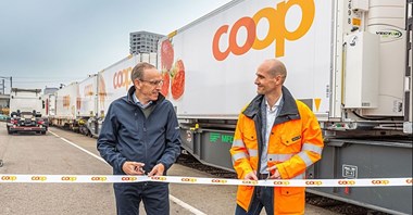 Szwajcarski Coop stawia na kolej. Hub w Zurychu otwarty