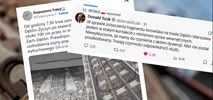 Uszkodzenie torów. Tusk: niewykluczone, że mamy do czynienia z aktem dywersji [aktualizacja]