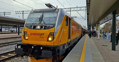 RegioJet: Drugi pociąg Warszawa – Kraków już kursuje