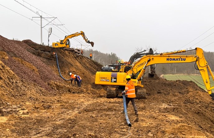 Pociągi nie pojadą na trasie Giżycko-Korsze. Jest problem z nasypem 