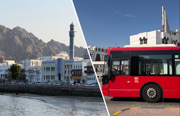 Autobusy w Maskacie. Oman stawia na nowoczesny transport miejski 