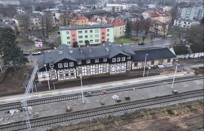 Ciechocinek: Przebudowany tylko jeden z dwóch peronów 