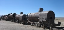 Cmentarzysko parowozów na pustyni