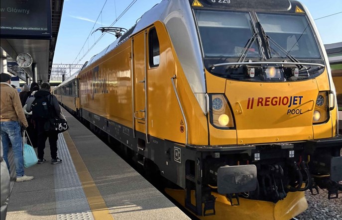 RegioJet. Od marca 6 par z Warszawy do Poznania