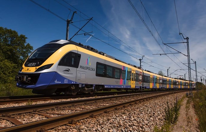 Kolej w Małopolsce z rekordami w 2025 roku