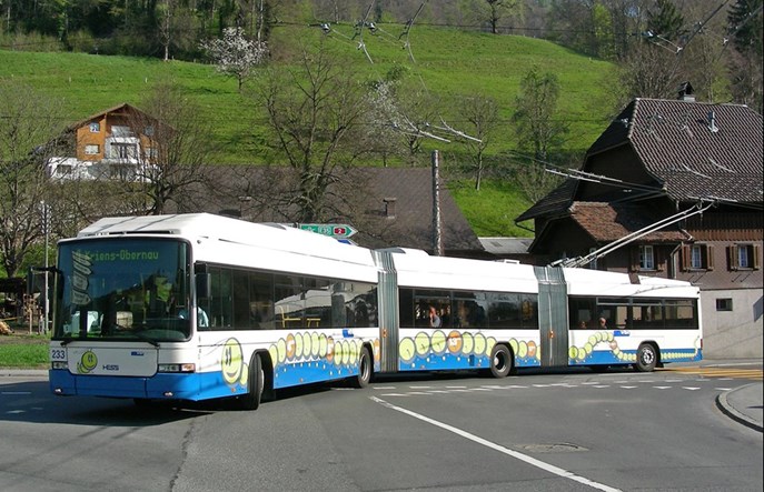 25-metrowe trolejbusy ze Szwajcarii do Ukrainy