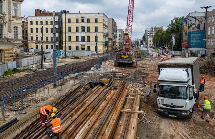 Łódź. Nieprędko "tunelowe" udrożnienie skrzyżowania Kościuszki/Zachodnia – Zielona 