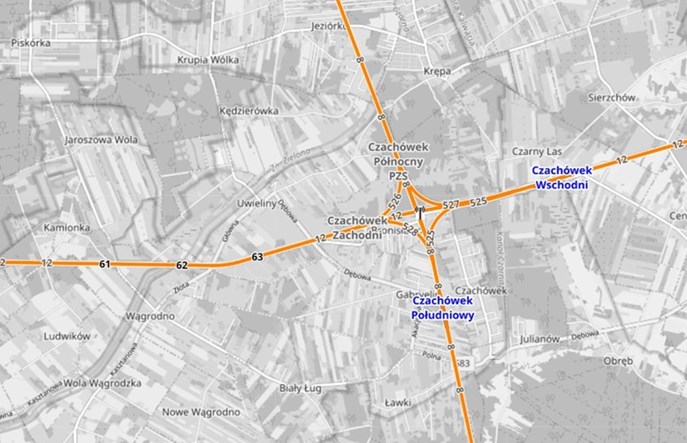 Linia 12. Nocne wykolejenie wagonów pod Warszawą