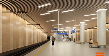 Czechy: Sprava Zeleznc pokazuje projekt podziemnej stacji na linii do lotniska