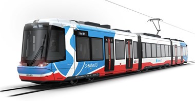 Pierwszy nowy dwusystemowy tramwaj wyruszył do Linzu 