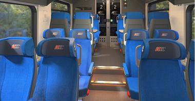 Hybryda Newagu dla PKP IC: Takie będzie wnętrze! [wideo]