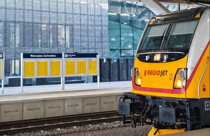 Trasa Warszawa – Poznań: RegioJet chce być pierwszym wyborem pasażerów