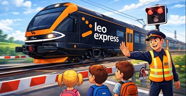Leo Express włącza się do ogólnopolskiej kampanii „Bezpieczny Przejazd” 