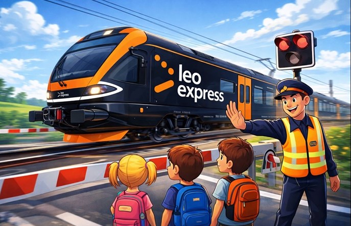 Leo Express włącza się do ogólnopolskiej kampanii „Bezpieczny Przejazd” 