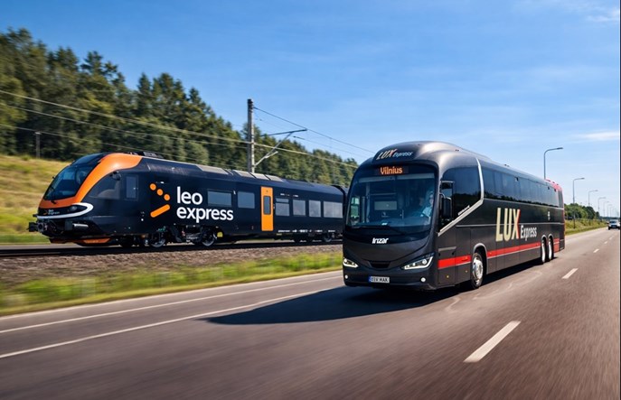 Leo Express integruje kolej i autobusy. Z Warszawy do Krajów Bałtyckich 