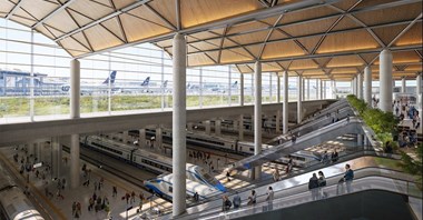 CPK. Cztery konsorcja walczą o budową tunelu i dworca kolejowego