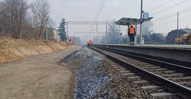 PKP PLK zbuduje dodatkowy tor na stacji Rozprza na linii nr 1