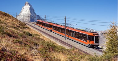 Stadler dostarczy kolejne zębate pociągi dla kolei Gornergrat