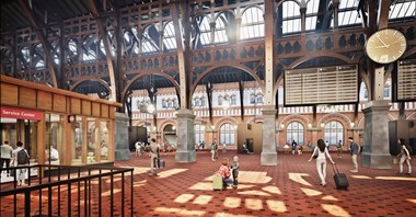 Dania: Kolejarze modernizują 115-letnią stację kolejową w Kopenhadze