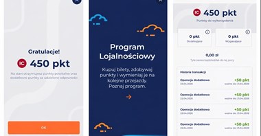 PKP Intercity. Program lojalnościowy - Moje IC już działa!