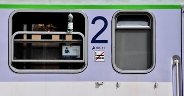 Pęknięta obręcz w IC Żeglarz. Jest ograniczenie prędkości