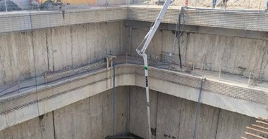 Ważny krok do KDP. Budimex wykonał komorę odbiorczą „Fabryczna”