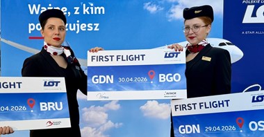 LOT rośnie w Gdańsku. Ruszają loty do Brukseli, Oslo i Bergen