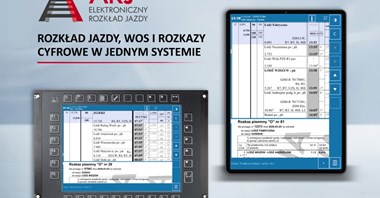 Aplikacja AKSEL ARJ - rozkład jazdy, WOS i rozkazy cyfrowe w jednym systemie