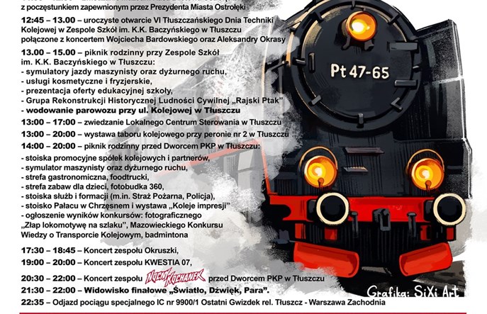 VI Tłuszczański Dzień Techniki Kolejowej – Mazowieckie Dni Kolei już 22–23 maja