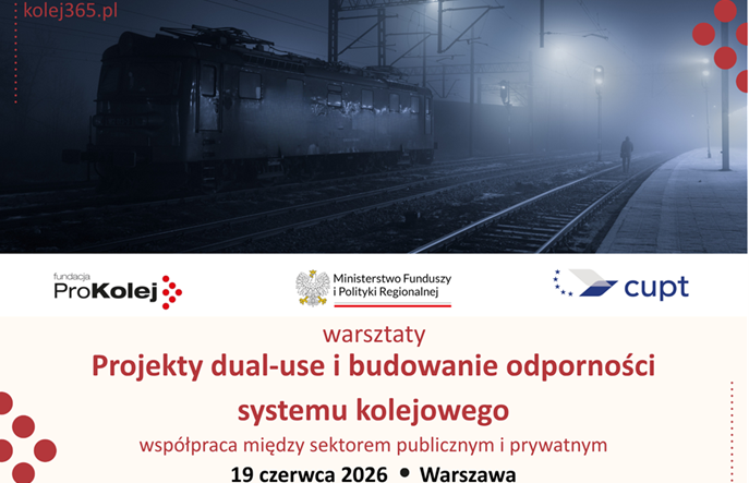 Kolej w trybie „ciągłości działania”: warsztaty o projektach dual-use i odporności transportu szynowego