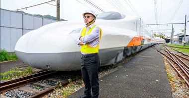 Hitachi i Toshiba prezentują nowy pociąg KDP dla Tajwanu