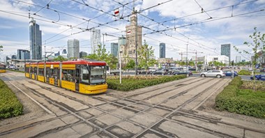 Torowisko tramwajowe w Alejach Jerozolimskich do remontu