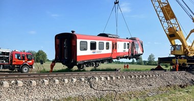 Trwa naprawa linii Poznań – Piła po wypadku. Kiedy wróci ruch?