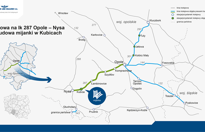 Szybsze podróże z Opola do Nysy. PLK podpisały umowę