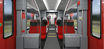 Stadler i Koleje Wielkopolskie pokazują wnętrza Flirtów