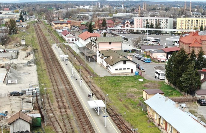 Remont trasy do Zagórza zgodnie z planem. Przesiadki w Jaśle Fabrycznym 