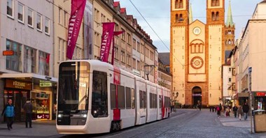 Wurzburg jednak doczekał się tramwajów od HeiterBlick