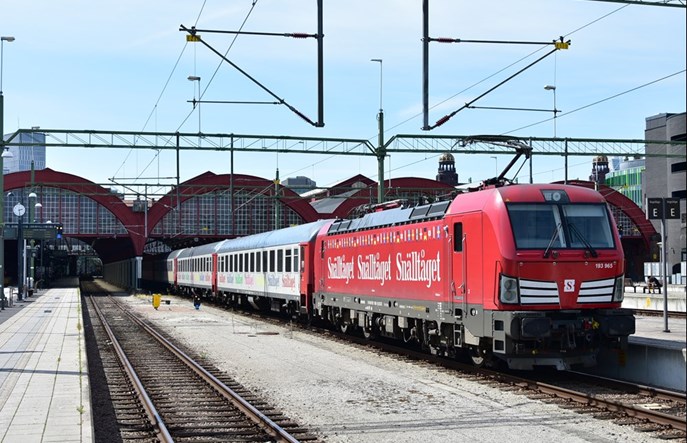 Szwecja. Snälltåget dojedzie za koło podbiegunowe