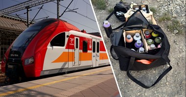 Zapobiegli dewastacji pociągów POLREGIO