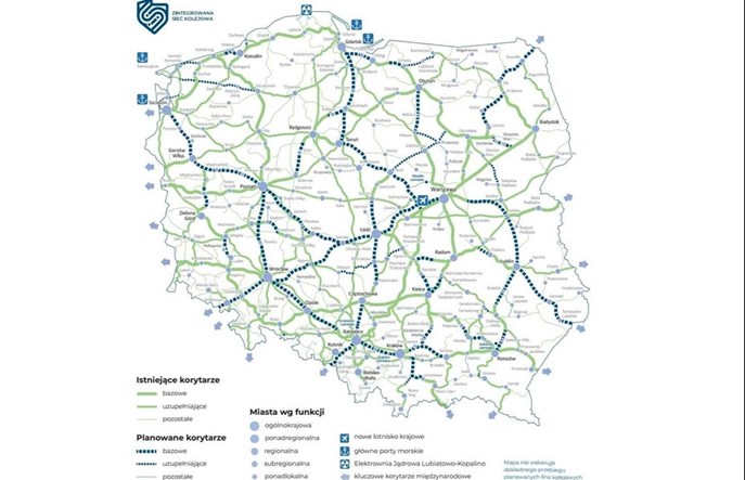CPK prezentuje ZSK. 4700 km nowych linii kolejowych