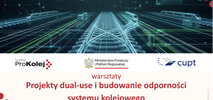 Kolej jako element odporności państwa. Ostatni moment na rejestrację na warsztaty o projektach dual‑use