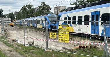 W Szczecinie powstaje nowoczesna myjnia pociągów POLREGIO